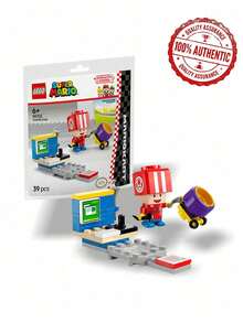 LEGO Bộ đồ chơi Botanicals 10373 – Bộ trưng bày thực vật có thể lắp ráp với hoa thật, trang trí thanh lịch, quà tặng phổ biến cho người lớn và trẻ em từ 18 tuổi trở lên, quà tặng mùa lễ hội âm nhạc/đám cưới + Xe đua – Cóc (Đội kỹ thuật) 30702, Mô hình Cóc mini sưu tầm kèm phụ kiện xe đua, quà tặng mùa lễ hội âm nhạc/đám cưới, mở rộng xe đua & quà tặng, đồ chơi tương tác cho trẻ em từ 6 tuổi trở lên - Nhiều màu - Xem 3