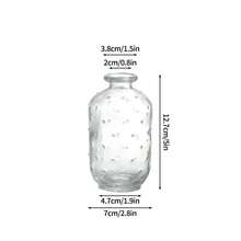 Florero de Vidrio Estético, Maceta para Hidroponía, Suministros para Arreglos Florales, Florero Transparente, Adornos de Mesa, Decoración del Hogar - S3 - Ver 2
