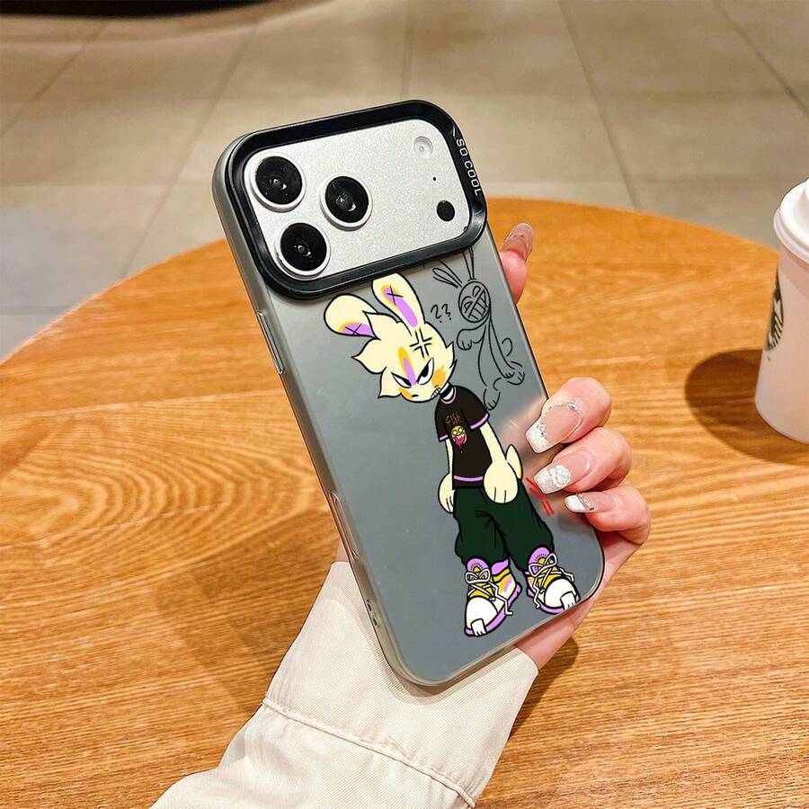 このレーザーエッチング加工された虹色の Apple 製携帯電話ケースは、特大のレンズ開口部と IMD テクノロジー、そして対照的な色のフレーム デザインを特徴としており、高い美観と実用性を兼ね備えた完璧な選択肢となっています。 ウサギキャラクターケース  11  17e 手机壳  17e 手机壳 家族、恋人、友人、そして子供たちへのプレゼントに最適です。  12/12 Pro/16/12 Pro Max/16 Plus/S22 Plus/15 Pro Max/14 Pro/S24/7/S23/12 Mini/S25 Ultra/ 13 Mini/11 Pro Max/16 Pro/ 13 pro/17 Pro Max/14 Plus/13 Pro Max/13/S22 Ultra/17e/15 Pro/S23 Ultra/S22/17 Pro/11 Pro/14/S23 FE/S24 Ultra/S25/Apple  Air/16 Pro Max/15 Plus/14 Pro Max/15/16e/17 - ホワイト - チェックする 1
