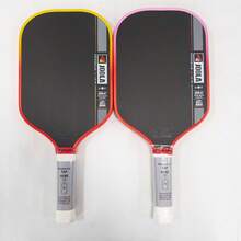 JOOLA Pro V Enhanced Pickleball Paddle - 16mm - Agassi Graf Perseus Original Carbon Fiber Textured Surface - Reinforced Frame & Power Core, Impact Resistant, Superior Control, Lightweight Design - Pink - View 3