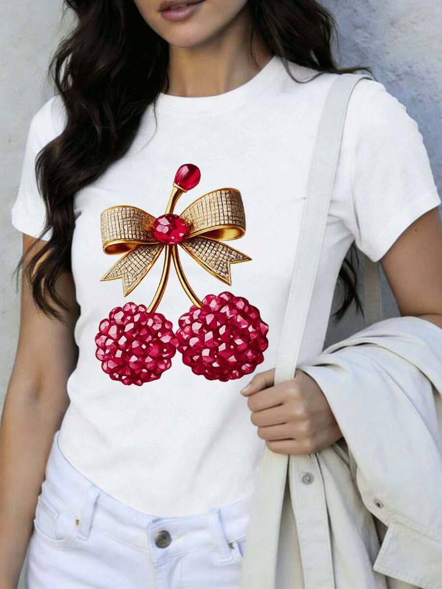 Women T-Shirts - White - View 1