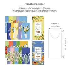 Bookmarks - ดอกไม้ของโอลิเวีย เวอร์ชัน 1 + เวอร์ชัน 2 - ดู 2