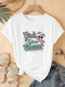 Women T-Shirts - White - View 2