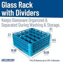 CFS OptiClean dividido plástico color - Azul / Patchwork - Ver 3