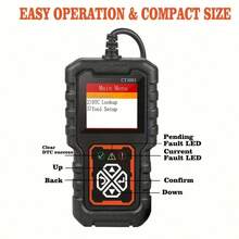 CY3001 OBD2 汽车诊断工具 - 高级发动机故障诊断工具，USB 供电，兼容 1996 年以来的所有车辆，支持 36V，具有 DTC/冻结帧/读取/擦除/数据流功能 - 黑色 - 查看 7
