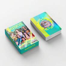124pcs KATSEYE New Album Holographic Cards, Laser Cards, KP Celebrity Peripheral, LOMO Cards, KATSEYE Light Stick, , Photocard, K-Pop, KATSEYE Photocard - Card - View 6