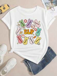 Women T-Shirts - White - View 2
