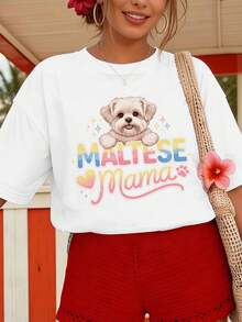 Women T-Shirts - White - View 1