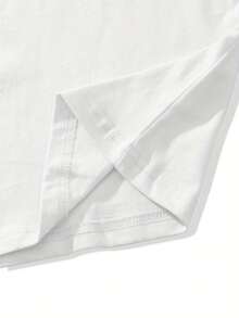Men's Short Sleeve T-Shirt, 100% Pure Cotton, Casual And Sporty Urban Fashion Style, New Summer Style - 白色 - 查看 5
