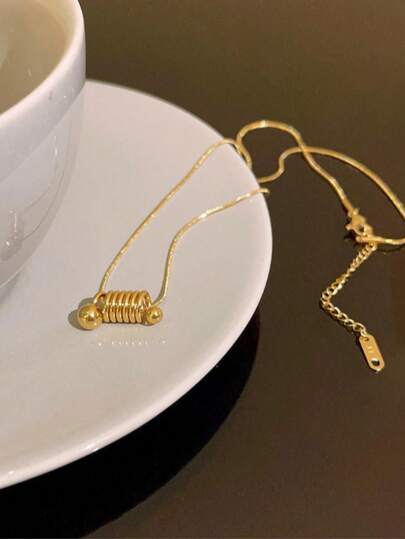 2026 New Minimalist European And American Style Women's Necklace, Geometric Chic Fashion Elegant Versatile Design