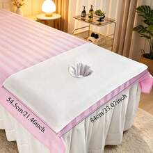 1 khăn SPA chống thấm nước và thấm hút tốt, có lỗ thoáng khí cho mặt, khăn phủ giường massage dày dặn, chất liệu sợi mềm mại, vật dụng thiết yếu tái sử dụng cho spa thẩm mỹ viện. - Nhiều màu - Xem 9