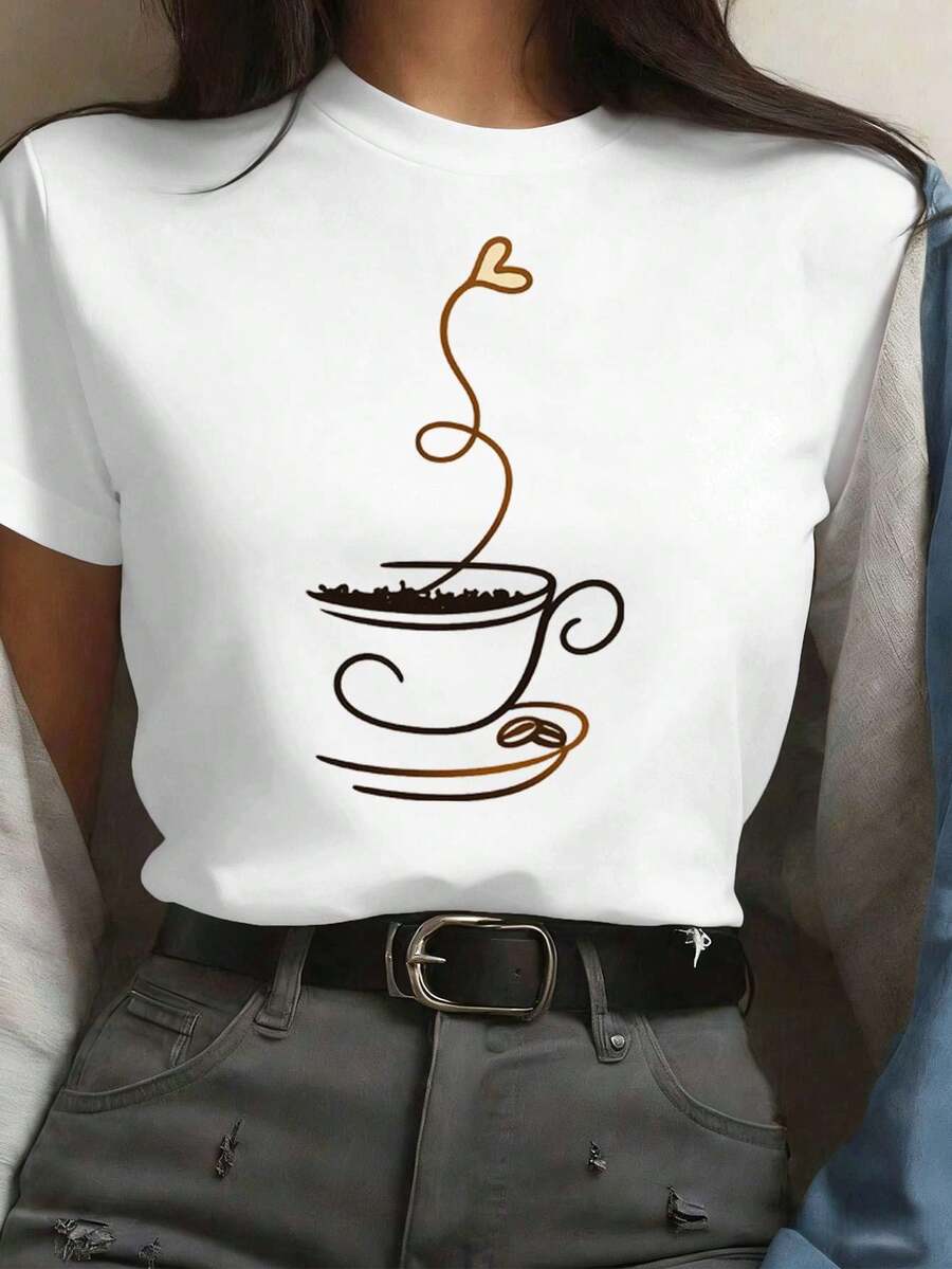 Women T-Shirts - White - View 1