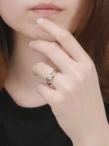 LIKGREAT Stainless Steel Moon Phase Crescent Moon Women's Ring 2026 Witch Amulet Jewelry Gift For Lovers And Friends - Minimalist Type - View 8