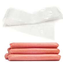 SISCCI 50mm Diameter 32mm Transparent Plastic Sausage Casing Tool Kit, 1-5m Optional For Home & Commercial Use, Manual Sausage Stuffer With Tying String And Funnel, Homemade Sausage Casing Membrane - Transparent - View 13