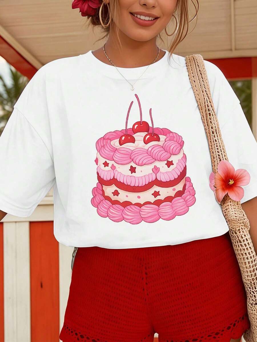 Women T-Shirts - White - View 1