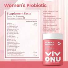 Women's Probiotic With Essential Minerals – Gut & PH Health – 60 Capsules – Supports Digestion, Immunity & Feminine Freshness – Feel Sexy & Balanced – 3-Pack = Super Save - 1 chai - Xem 2
