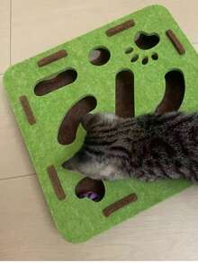 Cat Toy Self-Entertainment Boredom-Relief Gadget For Kittens, Pet Cat Teaser Bell - Multicolor - View 9