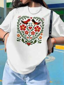 Women T-Shirts - White - View 1