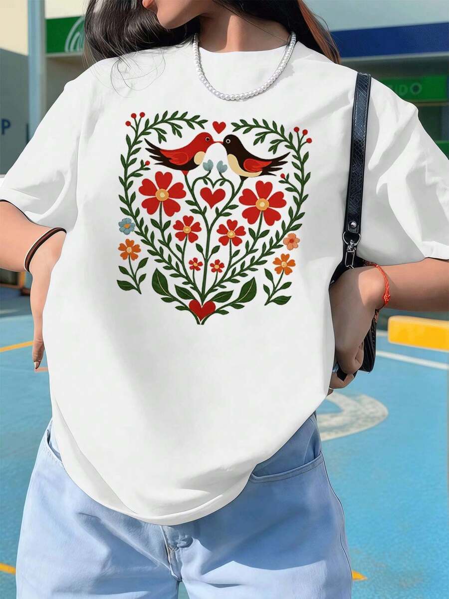 Women T-Shirts - White - View 1