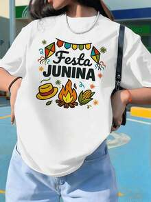 Women T-Shirts - White - View 1