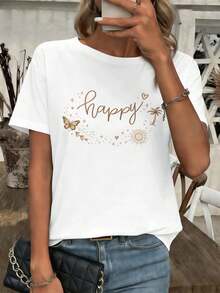Women T-Shirts - White - View 1