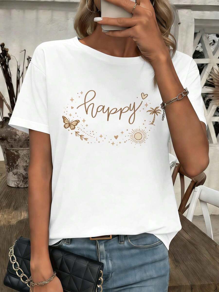 Women T-Shirts - White - View 1