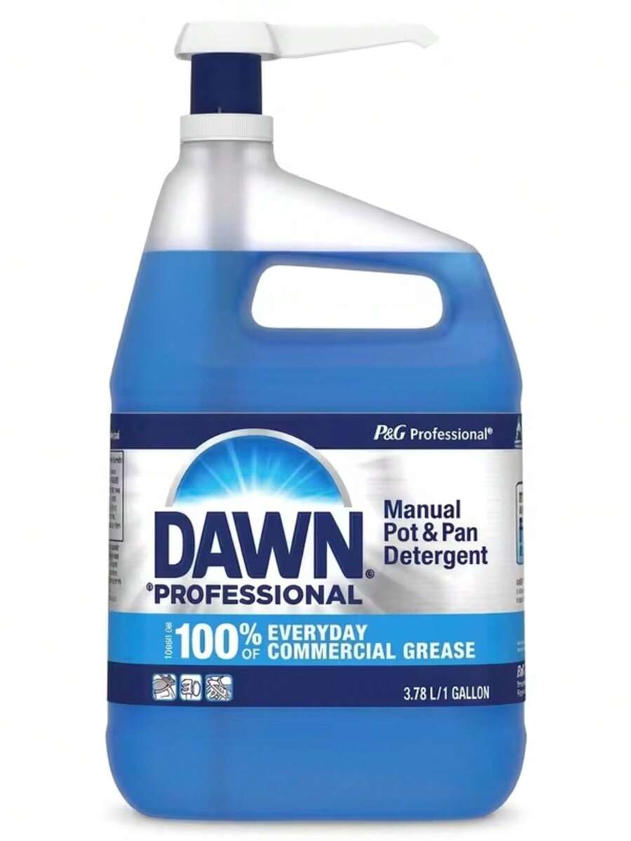 Dawn Professional Manual Pot & Pan Dish Soap, 1 Gallon – Heavy Duty Liquid Dish Detergent, Commercial Strength Grease Cutting Formula, Long-Lasting Cleaning Power - 液體 - 查看 1