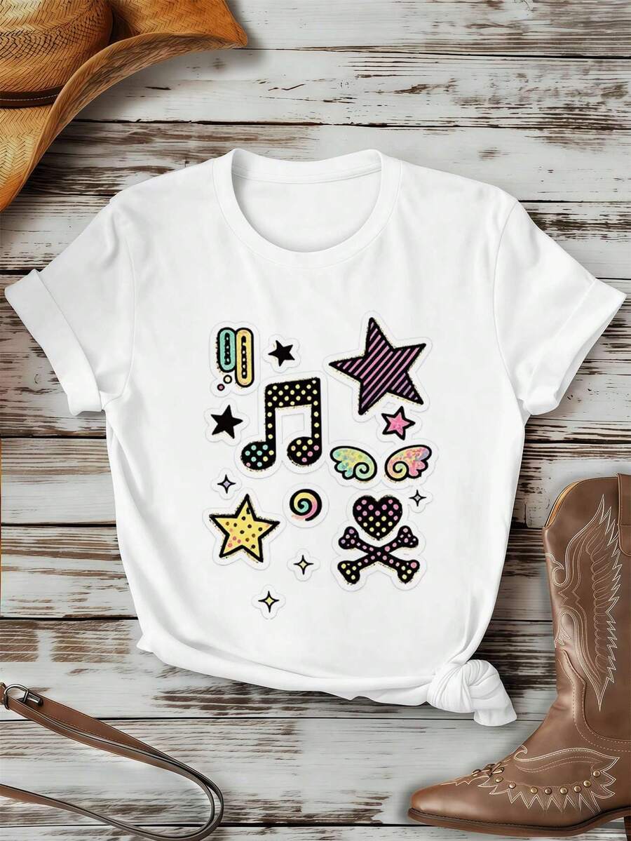 Women T-Shirts - White - View 1