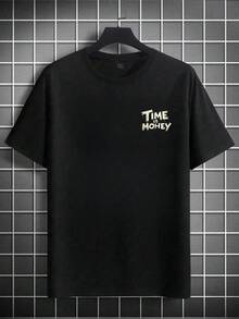 Reversible Summer T-Shirt For Men And Women, 100% Cotton, Short Sleeve, Casual, For Vacation, Loose And Comfortable - Back - View 2