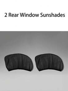 Car Sun Shade, Essential Sun Protection Window Curtain, Mosquito Net, Heat Insulation UV Protection Window Film, Suitable For Sedan And SUV. Car Sun Visor, Car Accessories, Holiday And Birthday Gift. - Multicolor - View 11