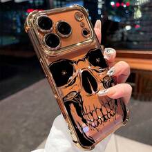 2026Una funda para teléfono - Funda de teléfono con diseño de calavera terrorífica: Una cubierta trasera suave y resistente a los golpes diseñpara ser compatible con 17, 16, 15, 14, 13, 12 y 11 Pro. - Multicolor 3 - Ver 10