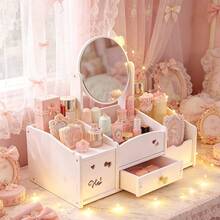 Led Makeup Mirror - White - View 1