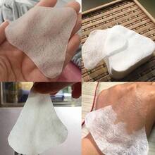 一次性鼻贴 布鼻罩 鼻纸贴 去除鼻毛孔黑头 DIY鼻贴 黑头清洁霜 鼻腔保湿霜 鼻霜 鼻喷雾剂 - 白色 - 查看 6