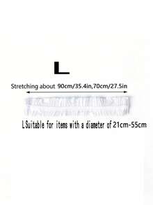 1/10/20pcs Transparent Disposable Dust Cover, Fully Enclosed Waterproof & Dustproof Protective Cover, Suitable For Air Conditioner, Fan, Oven And Other Small Household Appliances, Portable Home Storage Cover, Suitable For Travel, Beach, Camping, Graduation, Wedding, Mother's Day Women's Gift - L - View 2