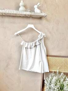 Women Tops - Beige - View 5