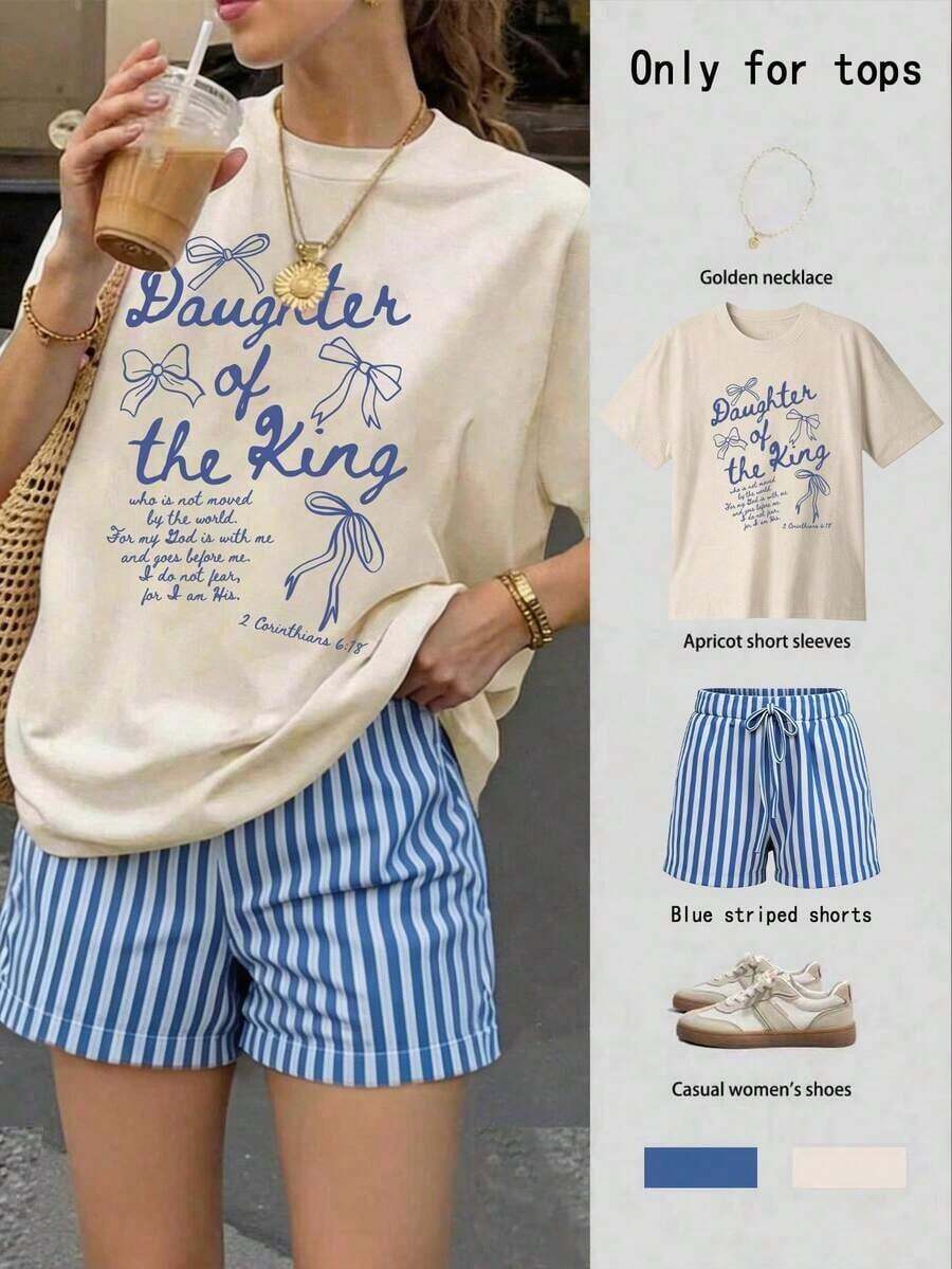 DrmWander Eres mágica - Camiseta estampada - Camiseta con estampado de tigre, camiseta surrealista para mujer, camiseta con patrón de chica bruja decoración bohemia ojos, camisetas gráficas lindas para mujeres, tops gráficos para mujeres, tops de mujer para verano, body de bebé gráfico, tops de mujer, tops de manga corta de mujer, tops de mujer, tops gráficos, últimos tops para mujer, nuevas llegadas |   Diseño exquisito |   Suelto y cómodo |   Fácil de combinar | - Albaricoque 6 - Ver 1