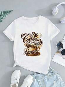 Dam-T-shirts - Vitt - Visa 2