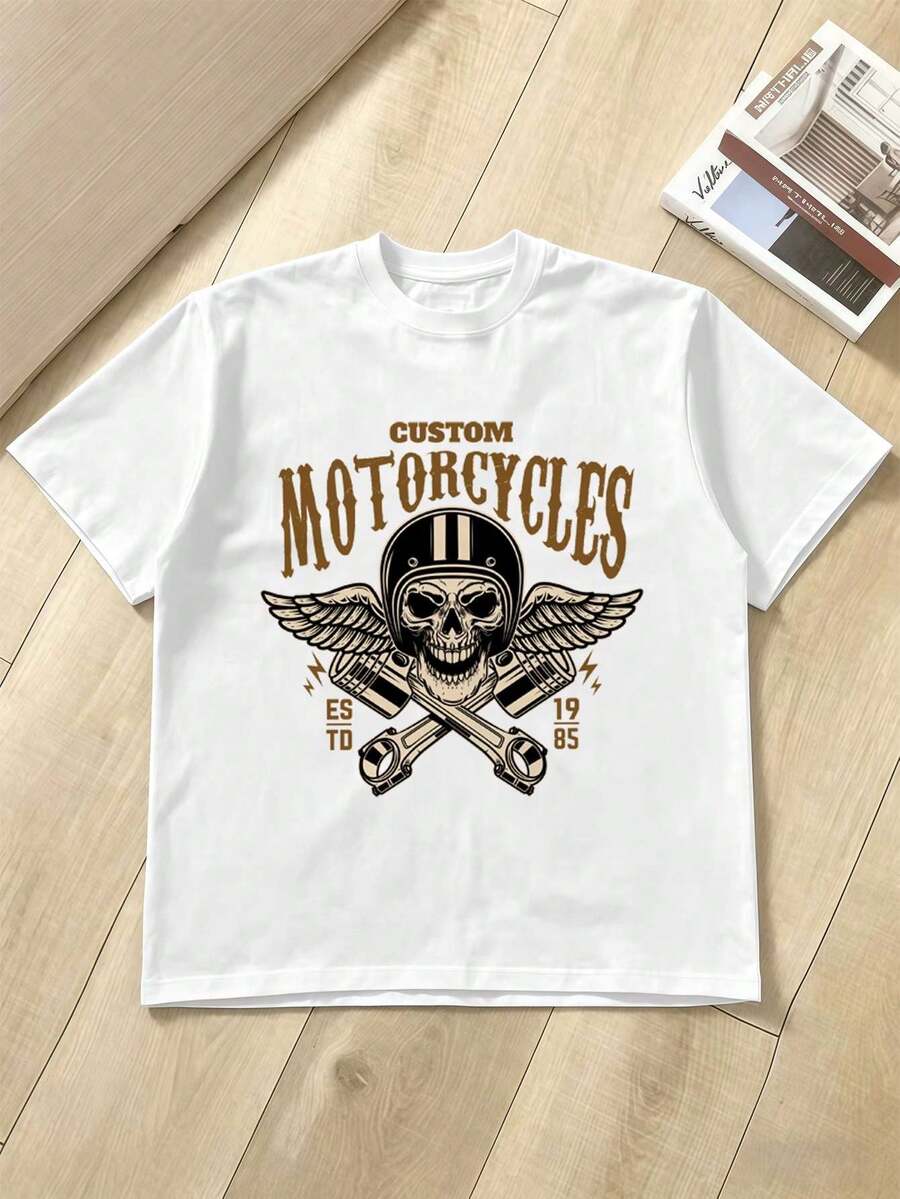 Grands Formats T-Shirts Hommes - Blanc - Voir 1