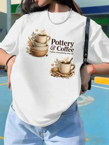 Women T-Shirts - White - View 1