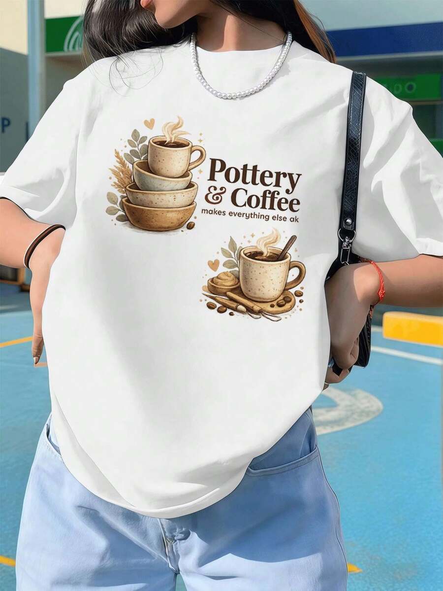 Women T-Shirts - White - View 1