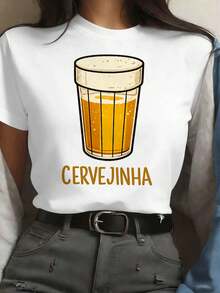 Women T-Shirts - White - View 1