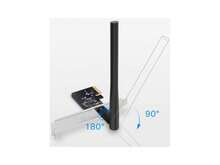 TP-Link PCIe WiFi Card For Desktop PC, Dual Band Wireless Internal Network Card(Archer T2E) High-Gain Antenna, MU-MIMO, WPA3, Low Profile, Supports Windows 10 - 黑色 - 查看 3