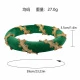 263302 Medieval Women's Hat 2 Green - One Size