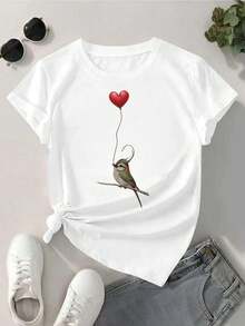 Women T-Shirts - White - View 2