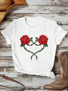 Women T-Shirts - White - View 1