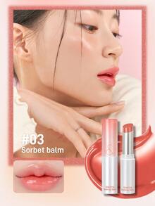 Rom&nd Romand 凝胶唇膏，晶莹啫喱唇彩，保湿滋养唇膏，不粘腻唇彩 - 03 Sorbet Balm - 查看 11