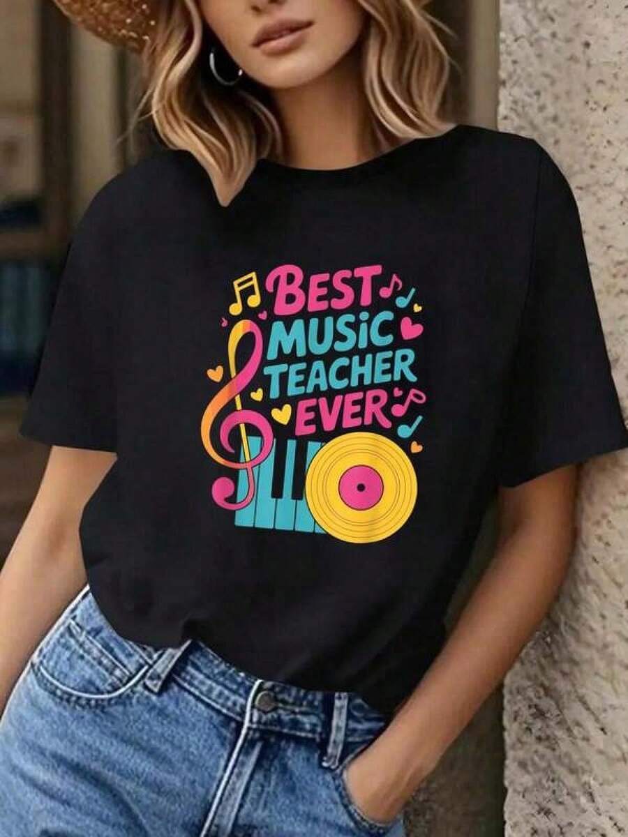 Women T-Shirts - Black - View 1