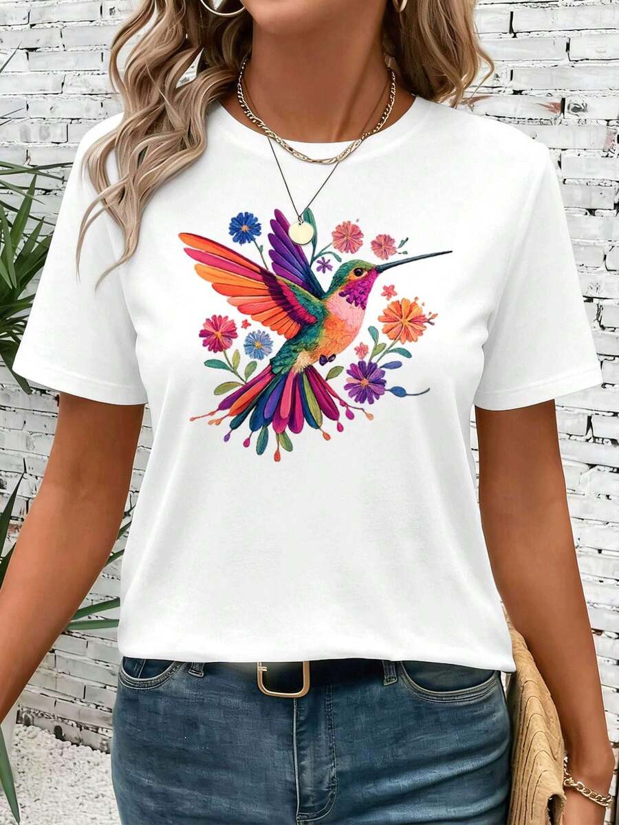 Women T-Shirts - White - View 1