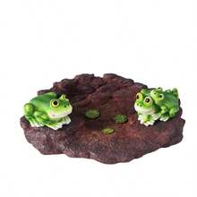 Outdoor Landscape Decorative Drain Outlet Frog Decor, Suitable For Outdoor Courtyard Fountain Display, Resin Small Animal Decoration - A - View 5