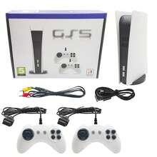 1pc YiYi 620-In-1 Wired Handheld Retro Classic Game Console, 8-Bit Dual Player Vintage Game Machine - White - White - View 2